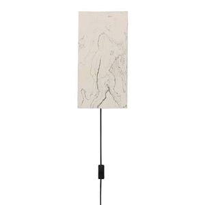 ferm LIVING Argilla Wandamp - Marble White