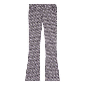 Indian Blue Jeans Meisjes flair broek Fancy Diamond - Paars