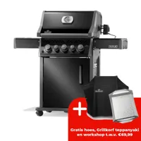Napoleon Rogue 425 Gas BBQ Zwart Barbecue