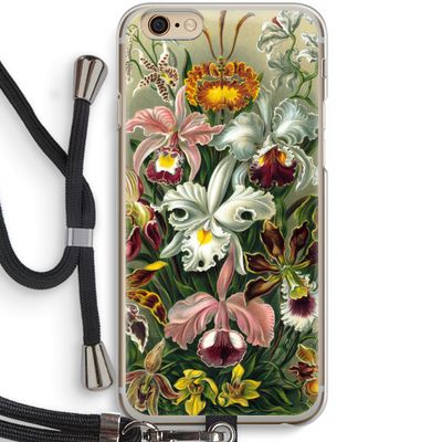 Haeckel Orchidae: iPhone 6 / 6S Transparant Hoesje met koord