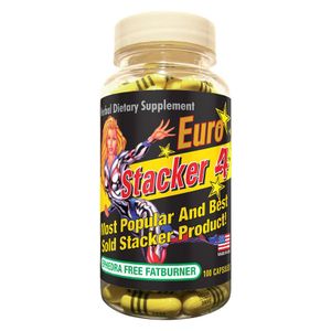 Stacker 4 Ephedra Vrij - Stacker 2 • 100 capsules  (33 dagen) • Afslanken & Vetverbranden