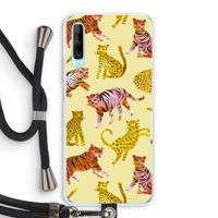Cute Tigers and Leopards: Huawei P Smart Pro Transparant Hoesje met koord