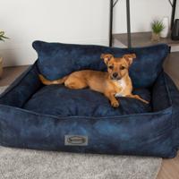 Scruffs & Tramps Scruffs & Tramps Hondenmand Kensington maat L 90x70 cm marineblauw - thumbnail