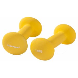 Tunturi 14TUSCL375 dumbbell Dumbbell met vast gewicht 1,5 kg 2 stuk(s)