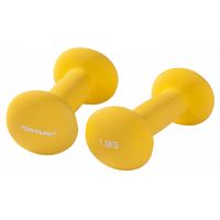 Tunturi 14TUSCL375 dumbbell Dumbbell met vast gewicht 1,5 kg 2 stuk(s) - thumbnail