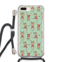 Gymboys: iPhone 8 Plus Transparant Hoesje met koord