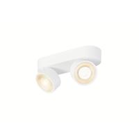 SLV OpbouwspotKalu 2.0 dubbel wit 2700K - 1010266