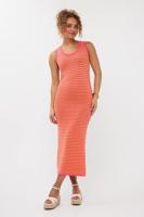 Ydence Knitted Dress Bodien | Pink/orange
