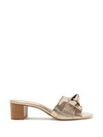 Alexandre Birman claquettes Maxi Clarita en cuir - Or