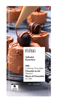 Vivani Milk Cooking Chocolate