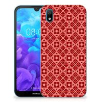 Huawei Y5 (2019) TPU bumper Batik Rood