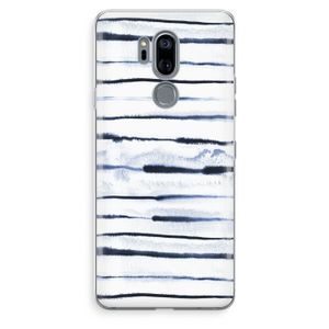 Ink Stripes: LG G7 Thinq Transparant Hoesje