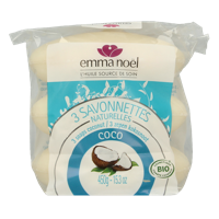 Emma Noel Cocos zeep 3 Stuks