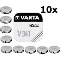 10 Stuks - Varta V341 11mAh 1.55V knoopcel batterij - thumbnail