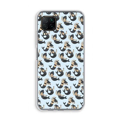 Zeemeermin: Huawei P40 Lite Transparant Hoesje