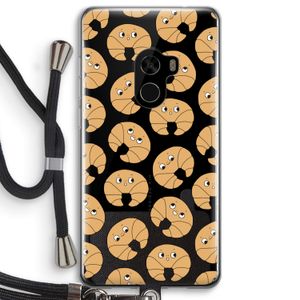 Croissant: Xiaomi Mi Mix 2 Transparant Hoesje met koord