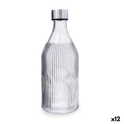 Waterfles Quid Maison Grijs Glas 1 L (12 Stuks)