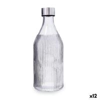 Waterfles Quid Maison Grijs Glas 1 L (12 Stuks)