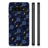Bumper Case voor Samsung Galaxy S10 Voetbal