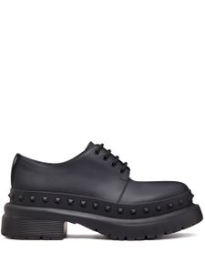 Valentino Garavani derbies Rockstud - Noir