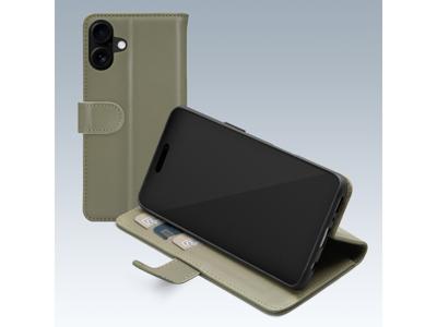Mobilize Mobilize Premium Gelly Wallet Book Case Apple iPhone 16 Plus Green