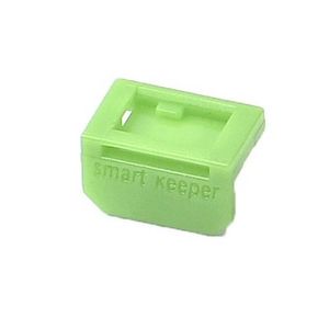 Smartkeeper MD04P1GN Mini DisplayPort-slot Set van 10 stuks Groen Zonder sleutel