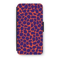 Purple Giraffe: iPhone 7 Flip Hoesje