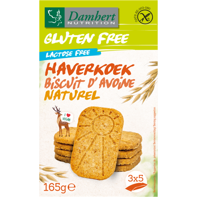 Damhert Gluten Free Haverkoekjes Naturel