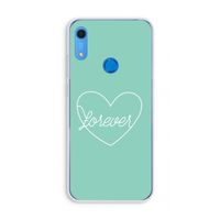 Forever heart pastel: Huawei Y6s Transparant Hoesje