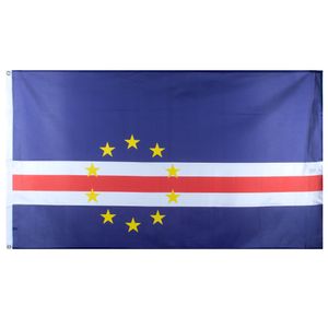 Kaapverdië Vlag (90 x 150 cm)