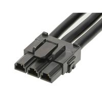 Molex 369240301 Male behuizing (kabel) Totaal aantal polen: 3 Rastermaat: 10.00 mm Inhoud: 1 stuk(s) Bulk - thumbnail