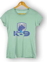 T-shirt Dames Groen - K9 Securitydogs
