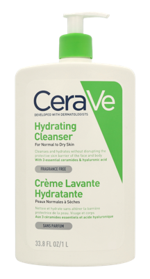 CeraVe Hydrating Cleanser 1000 ml