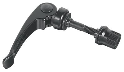 Ergotec Zadelpen snelspanhendel m6-m8 x 35 mm aluminium - zwart