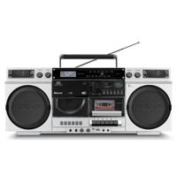 Ghetto Blaster - MEDION - Vintage - DAB+ - CD/Cassette/USB/MP3 - 2x10W RMS - Zilver