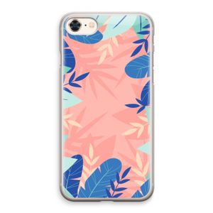 Tropisch: iPhone 8 Transparant Hoesje
