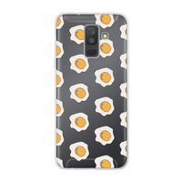 Bacon to my eggs #1: Samsung Galaxy A6 Plus (2018) Transparant Hoesje