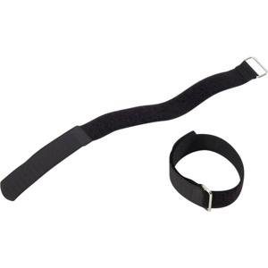 Adam Hall VR4040BLK Klittenband kabelbinder Met riem Haak- en lusdeel (l x b) 400 mm x 38 mm Zwart 1 stuk(s)