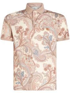 ETRO polo à imprimé cachemire - Rose