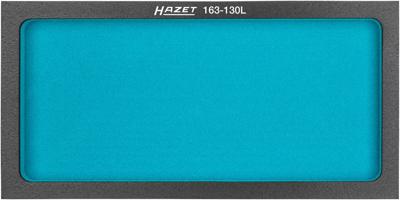 HAZET 2-componenten zachtschuiminleg · leeg 163-130L · L x B x H: 342 mm x 172 mm x 33 mm