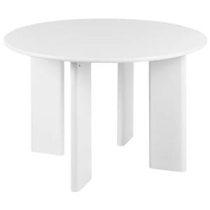 Beliani - COSMO - Ronde eettafel - Wit - 100 cm - MDF