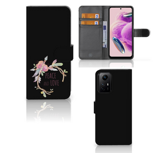 Xiaomi Redmi Note 12S Leuk Hoesje Boho Text