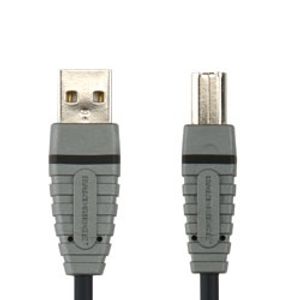 Bandridge BCL4102 USB-kabel 2 m USB A USB B