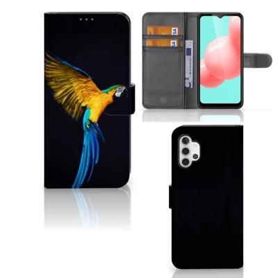 Samsung Galaxy A32 5G | Telefoonhoesje | Met pasjeshouder | Papegaai