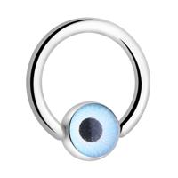 Eye-Ball Closure Ring Piercingringen