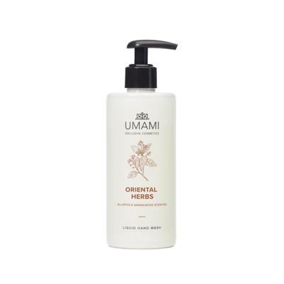 Umami Exclusive Cosmetics Oriental Herbs Liquid Hand Wash Allspice & Sandalwood 300ml Umami Exclusive Cosmetics Oriental Herbs Liquid Hand Wash Allspice & Sandalwood 300ml