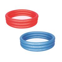 Bestway Opblaasbaar Kinderzwembad 3 Ringen Eco Kleur Assortiment 152x30 cm +2 Jaar Tuin 51026