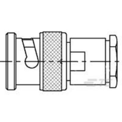 TE Connectivity TE AMP RF/Microwave Interconnect 1-1337422-0 1 stuk(s)