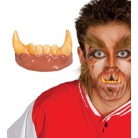 Horror weerwolf gebit/neptanden Halloween accessoire - thumbnail