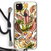 Haeckel Nepenthaceae: Pixel 4a 5G Transparant Hoesje met koord